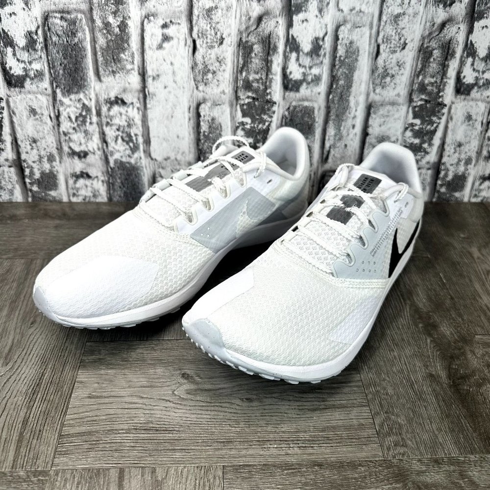 Nike Rival Waffle 6 White Cross Country Shoes - Picture 3 of 7
